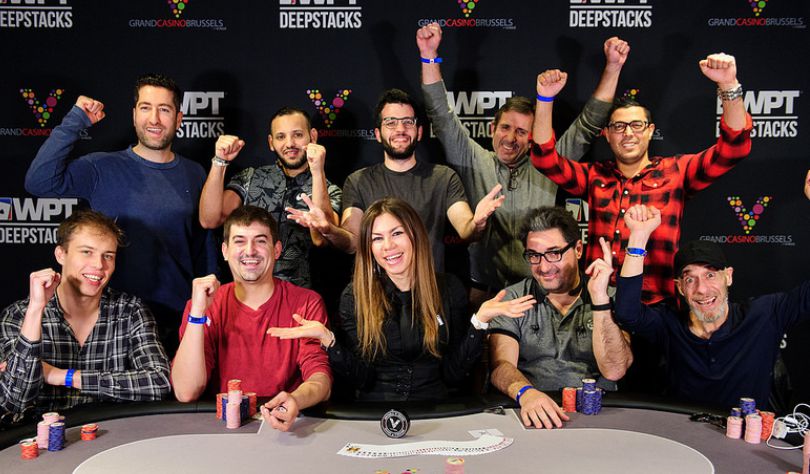 I finalisti del WPTDeepStacks Brussels