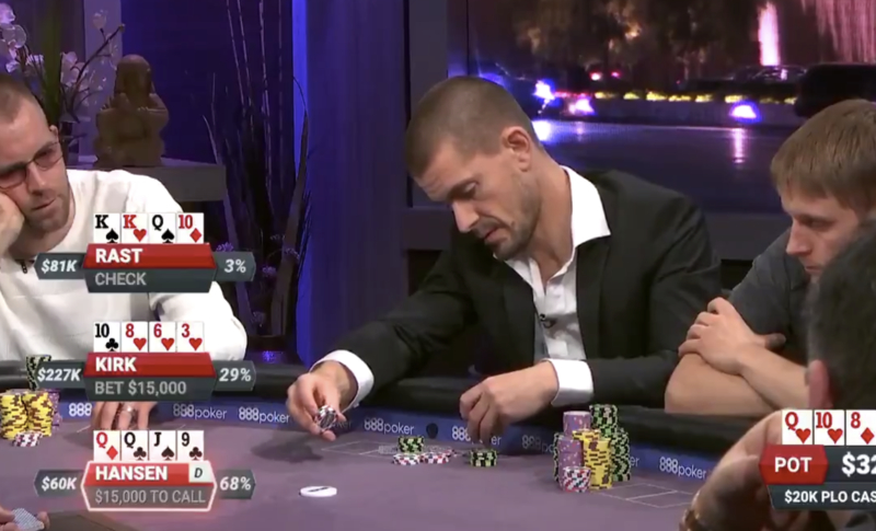 Gus Hansen al Poker After Dark giocato di recente