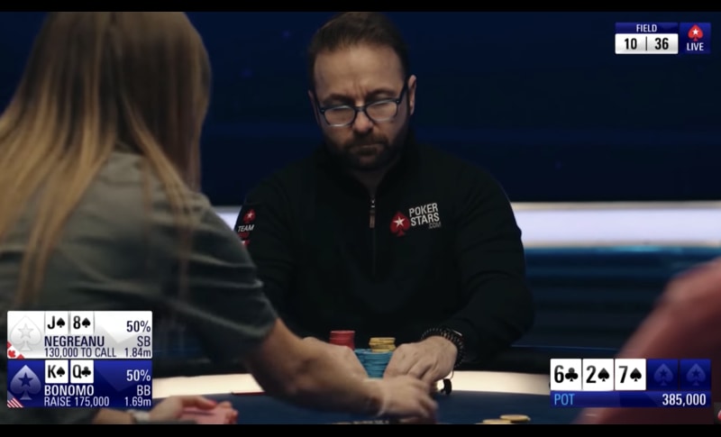 Daniel Negreanu analizza un complicato river spot giocato contro Justin Bonomo al PCA!