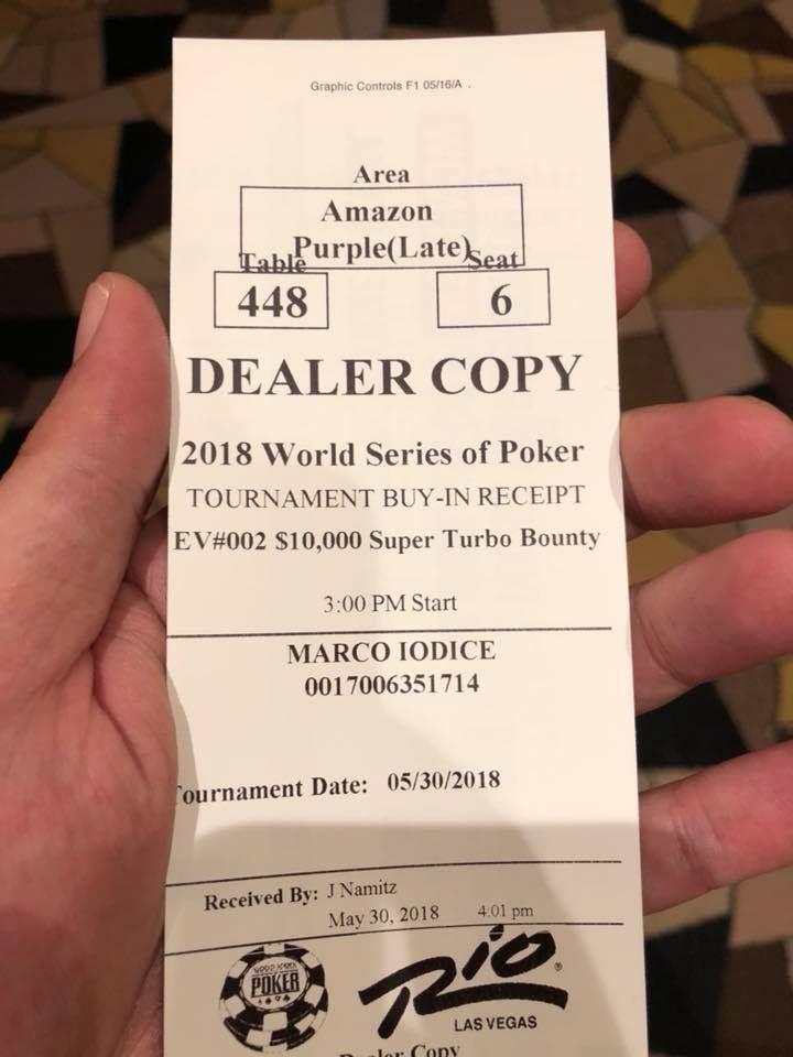 Marco pronto per il Bounty