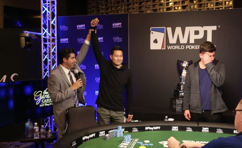 WPT Gardens Main Event – Il gelataio Simon Lam vince $565,000 e una Mercedes Benz SLC Roadster. Runner-up Jake Schindler