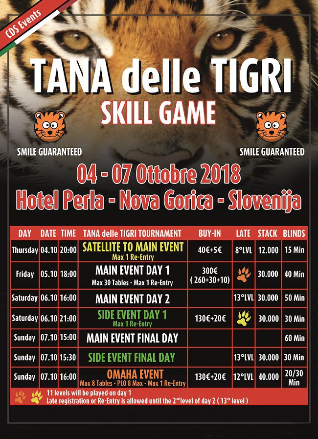 La locandina del torneo