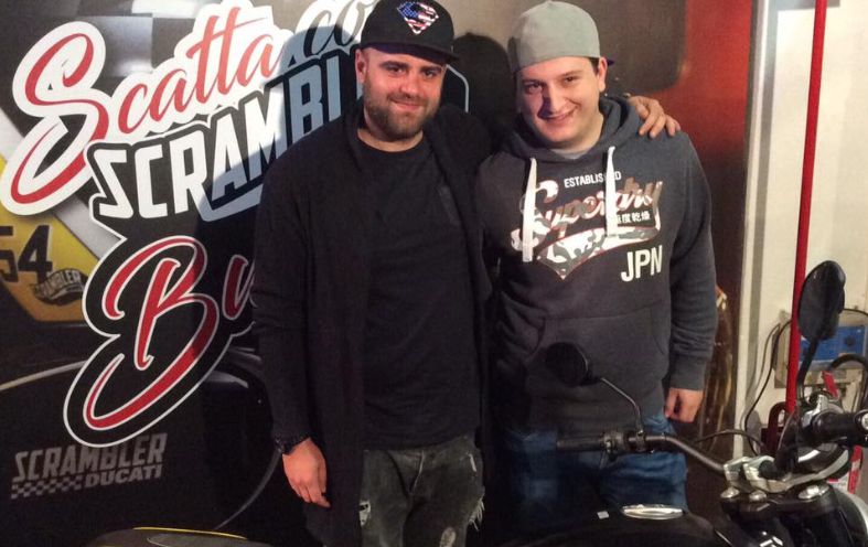 Alessandro Cenciarini con Alex D'amore