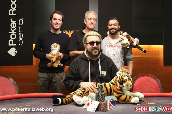 I quattro finalisti che hanno chiuso il deal finale