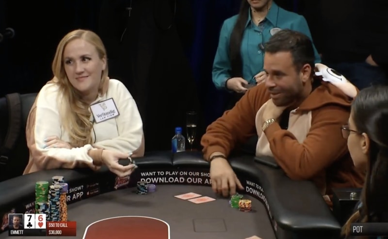Il multimilionario Randall Emmett si siede ad un tavolo di sole donne al Poker Night in America, ecco come è andata (VIDEO)
