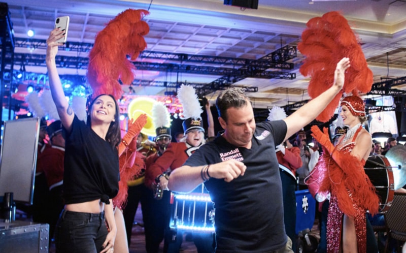 Entrata Randall Emmett al Main Event delle WSOP 2018