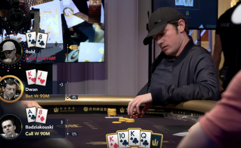 Poker High Stakes – Tom Dwan che botta contro Andrew Robl, perso piatto da 1 milione di dollari
