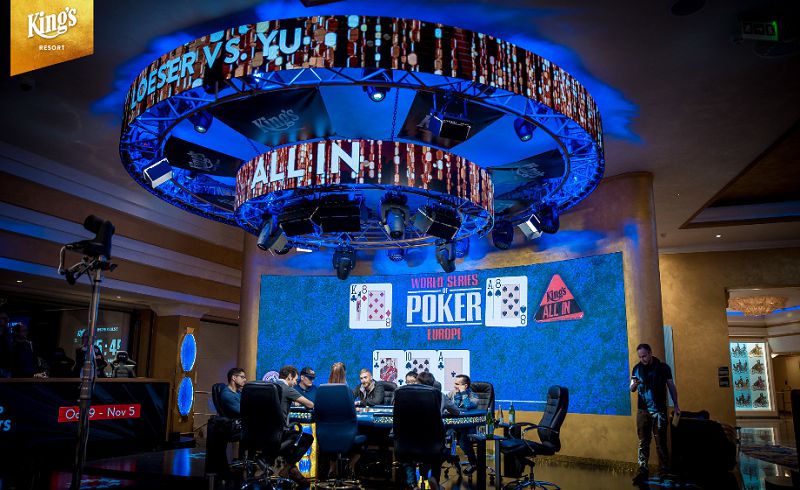 Partito il No Limit Hold'em King's Super High Roller da ben 100.000 euro di buy in