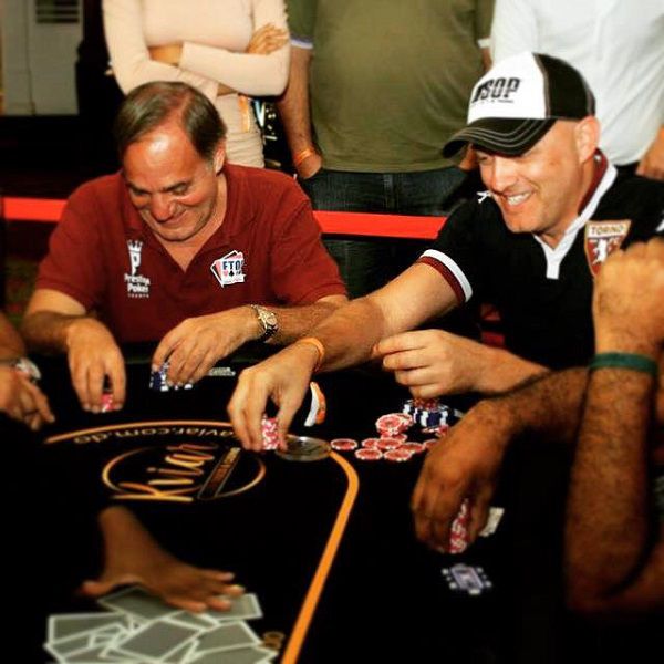 Enrico in action con l'amico Ezio