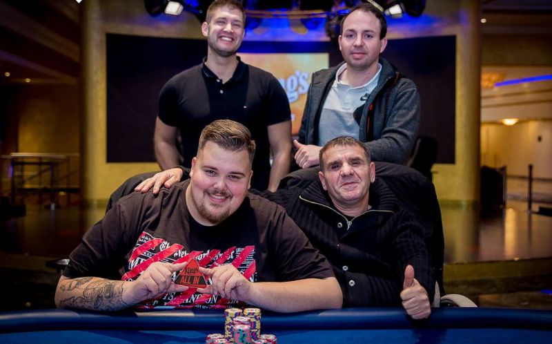 Il vincitore del Warm Up (Foto King's Casino)