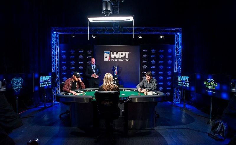 Un momento dell'Heads Up (Foto Blog WPT)