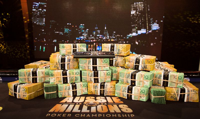 Una delle passate edizioni dell'Aussie Millions