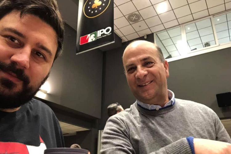 Antonio Asaro con Salvatore Bonavena durante il torneo