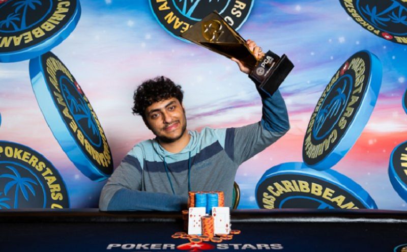 Il vincitore Martin Zamani (Foto Neil Stoddart - Blog PokerStars)