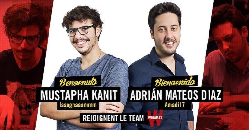 Adrian Mateos con il nostro Mustapha Kanit
