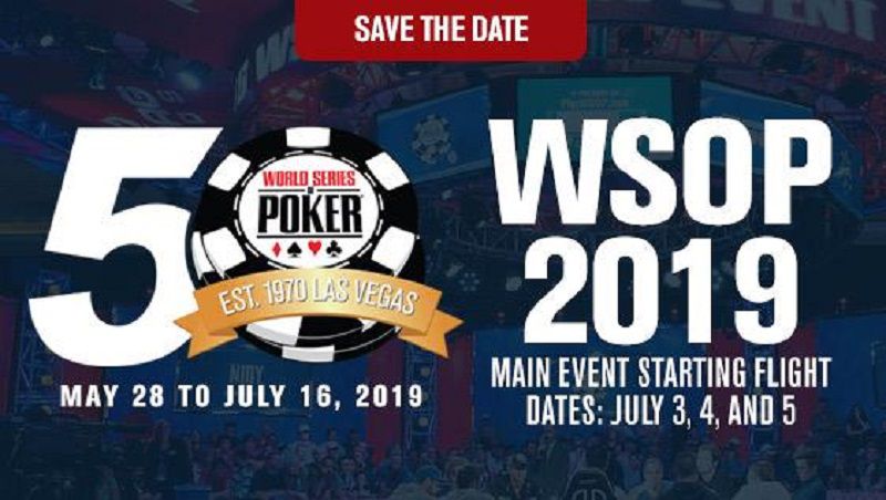 WSOP 2019 di Las Vegas