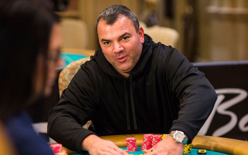 Il chipleader Dave Farah (Foto Blog WPT)