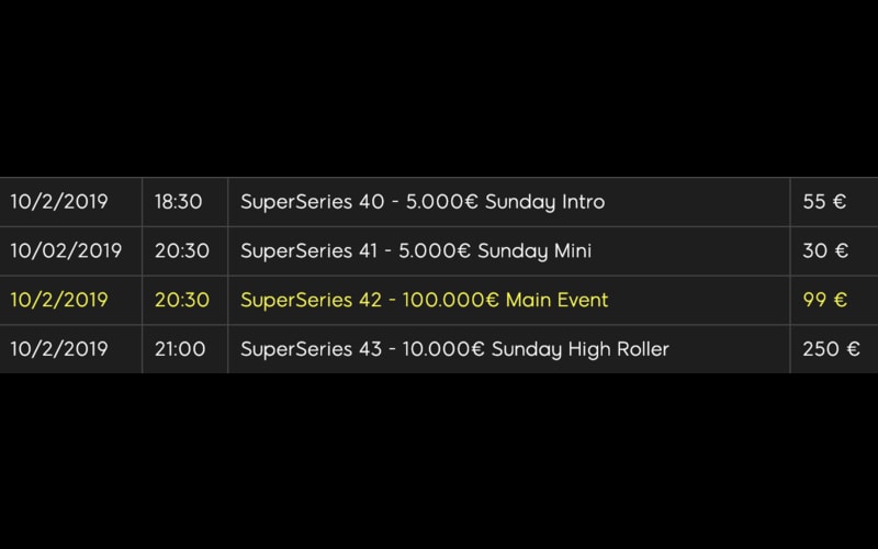 Gli ultimi eventi in programma questa sera 10 febbraio 2019