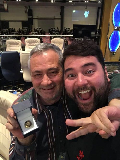 Daniele Vesco con Nicolaj D'Antoni