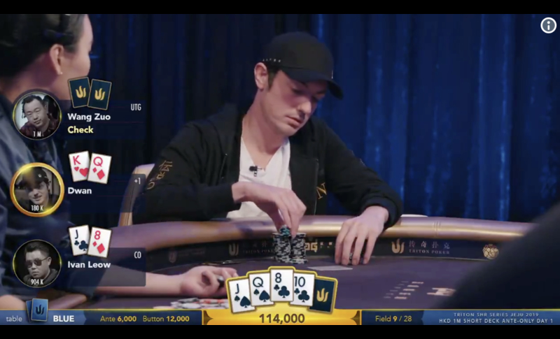 Triton Poker Jeju, Short Deck: Tom Dwan entusiasma i fan con il suo gioco audace (VIDEO)