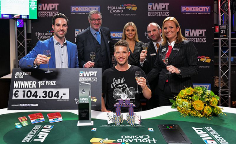 Il vincitore Felix Schulze (Foto Tomas Stacha - Blog WPT)