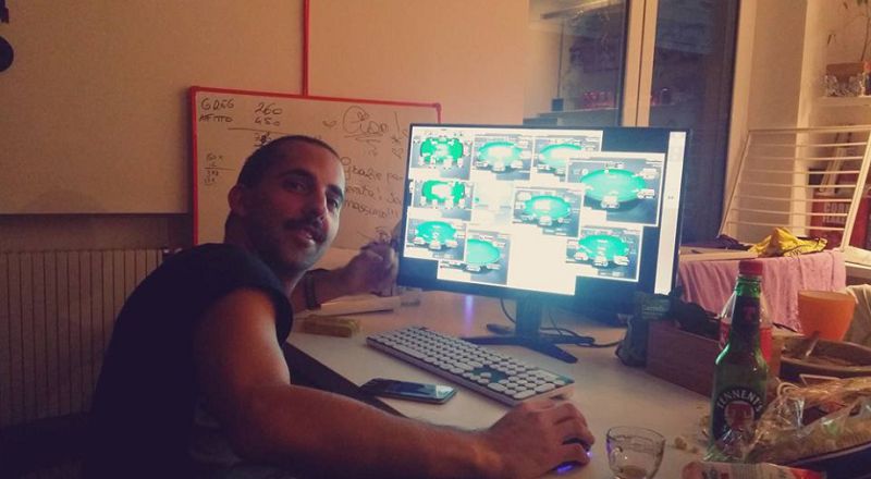 Giulio in postazione