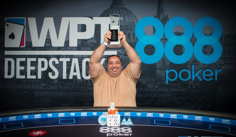 Il vincitore Sandro Pitzanti (Foto Blog WPT)