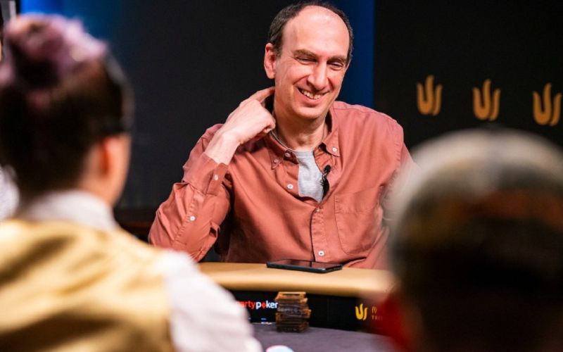 Erik Seidel durante il torneo (Foto Blog Triton Series)