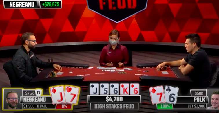 High Stakes Feud: Daniel Negreanu vince il round 4 e torna in corsa contro Doug Polk