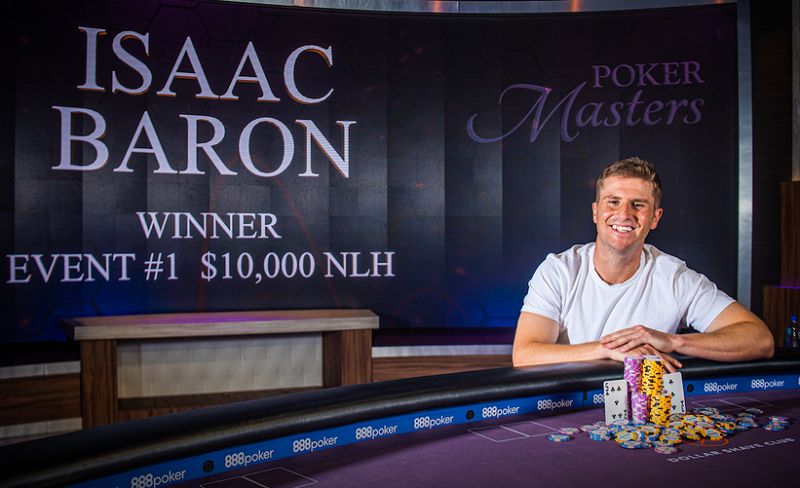 Tornei Poker Online: Isaac Baron vince il suo secondo titolo Super MILLION$. Al final table anche il campione del mondo Salas. Guarda il VIDEO