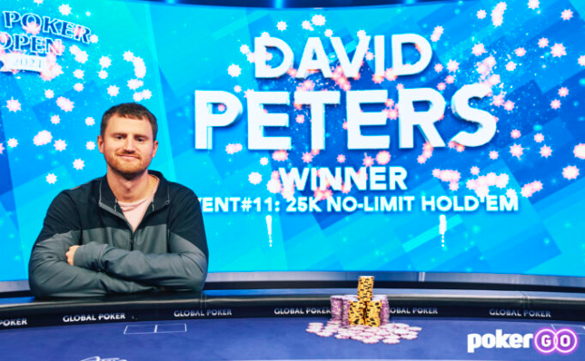 Tornei poker online nel mondo: David Peters vince anche online. Suo l’evento #25 delle WSOP Online, 3° braccialetto in carriera