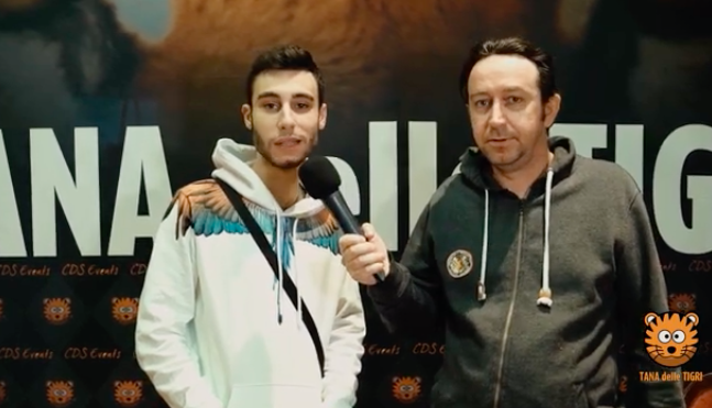 Tana delle Tigri, VIDEO Intervista a Michael Crisonà: “Spero di dare il massimo nei Live ed essere sempre più presente”