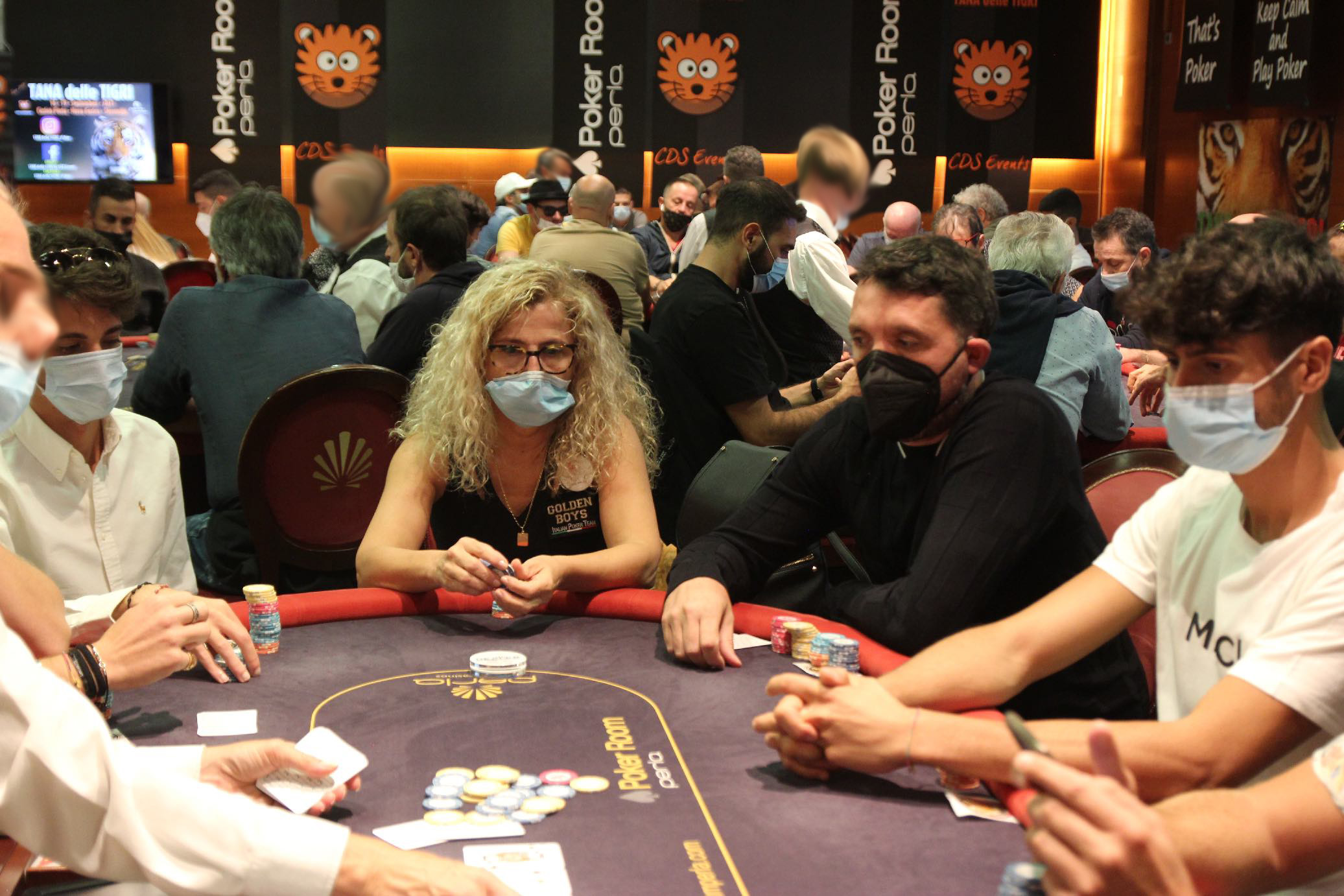 Tana delle Tigri, Report Live. Livello 6 con 196 giocatori e con una buona presenza femminile. Guarda la Foto Gallery