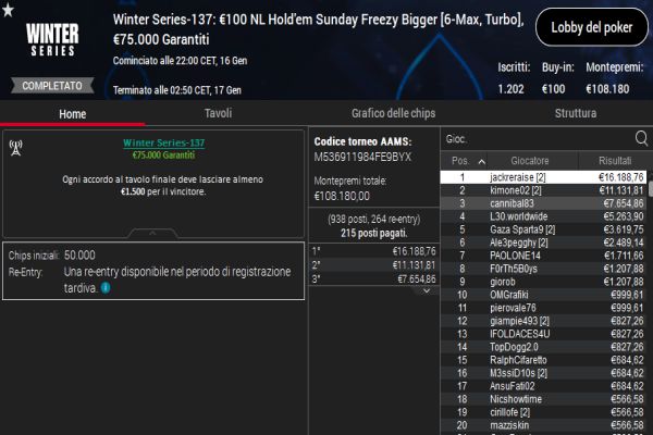 winterseries sundayfreezy