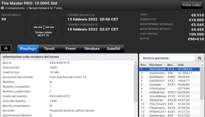 themasterpko 13febbraio