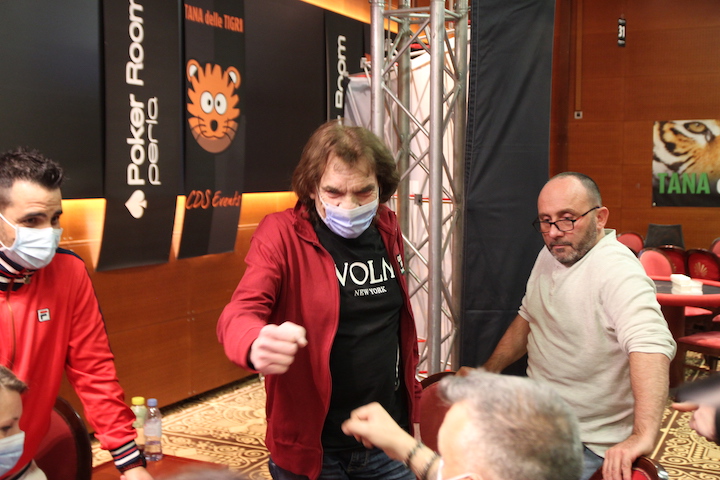 Tana delle Tigri: si rimane con 6 players left. Out Alvisi, Rudolf e Riviello