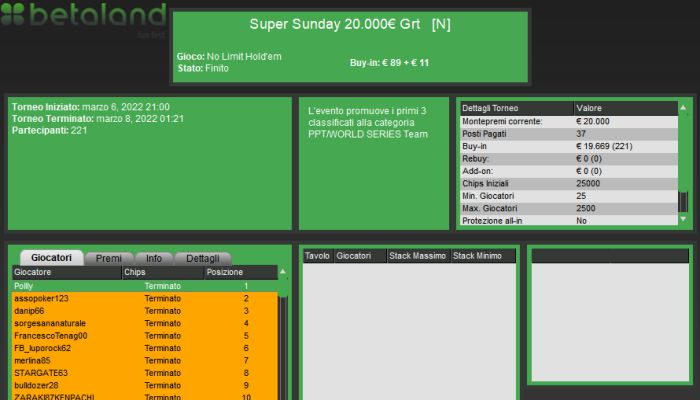supersunday 7marzo