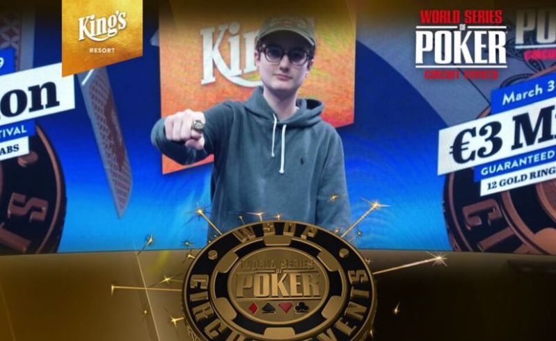 Poker live: Cisternino quinto, il Ring del WSOP Circuit Mini Main Event lo porta a casa Thiemer