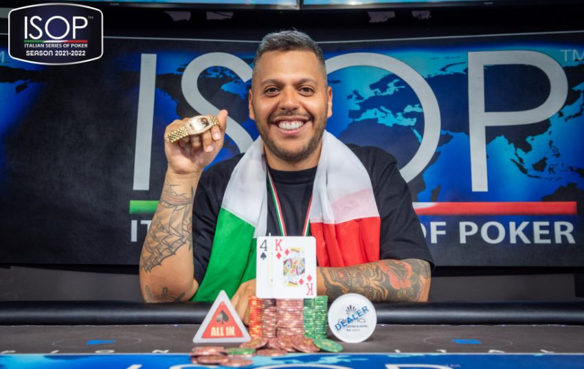 ISOP 2022: Italo Modena vince il Main Event