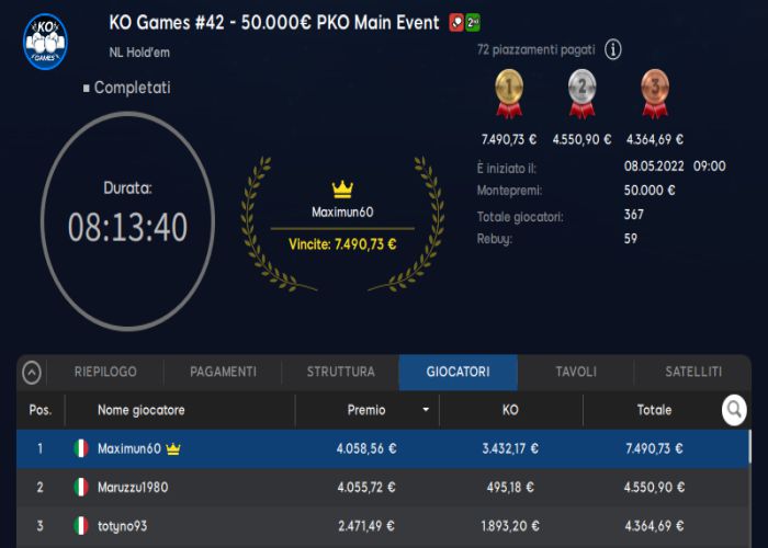 kogamesmainevent 8maggio