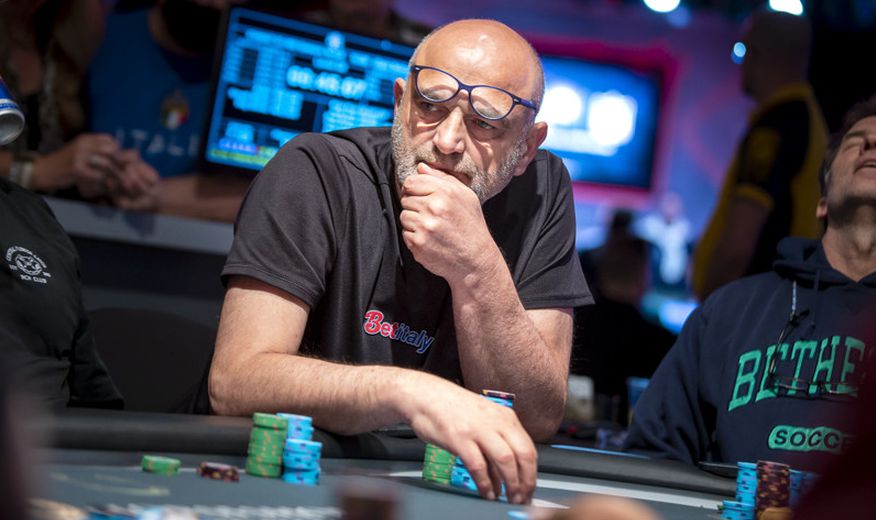 WSOP 2022 Live: Biagio Morciano sogna il braccialetto del Seniors Championship