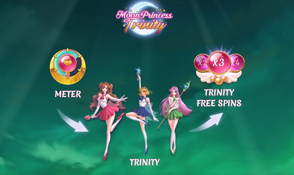 Moon Pricess Trinity Slot Machine