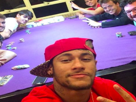 Neymar Jr: dall’infortunio al tavolo da poker. 2° posto al Titans Event PokerStars per il brasiliano