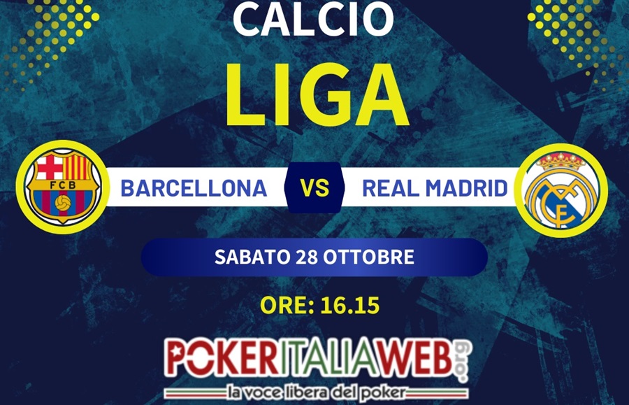 Pronostico Barcellona-Real Madrid