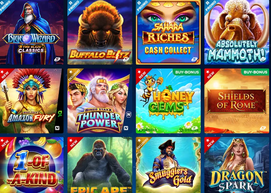 Varie tipologie di Slot Machine Online