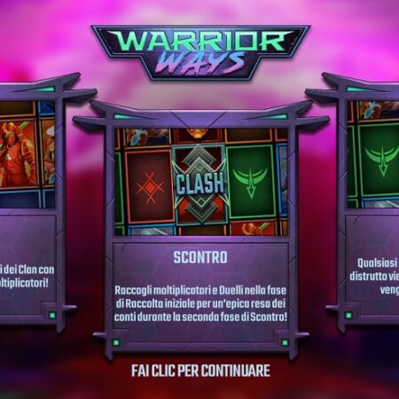 Warrior Ways slot machine, gioca gratis, recensione e consigli per giocare
