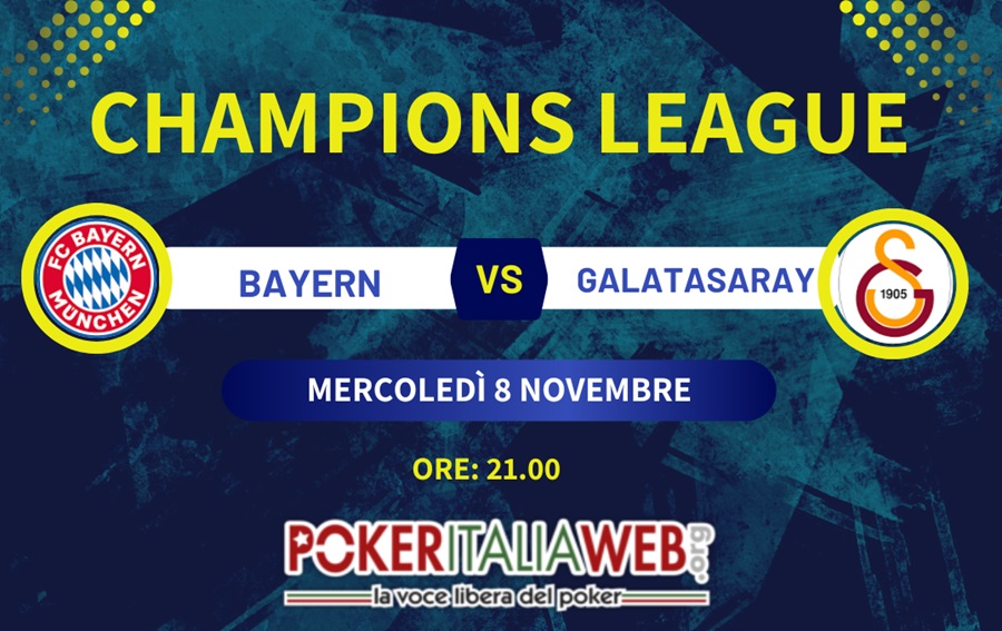 Pronostico Bayern Monaco-Galatasaray di Champions League
