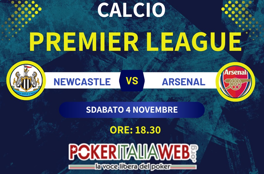 Pronostico Newcastle-Arsenal di Premier League