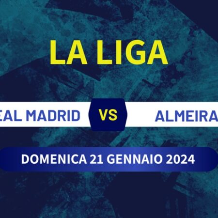 Pronostico Real Madrid-Almeria, guida per le tue scommesse