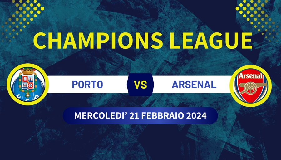 Pronostico Porto-Arsenal di Champions League